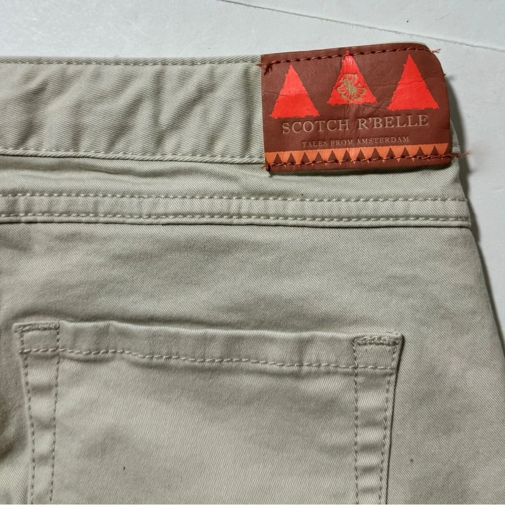 Scotch R’Belle Khaki Skinny Moto Pants